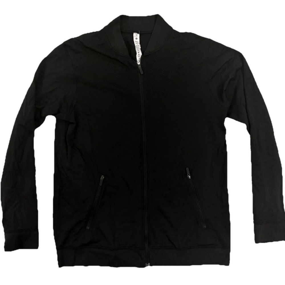 Lululemon Women’s Black Lightweight Zip Up Sweatshirt Size 12